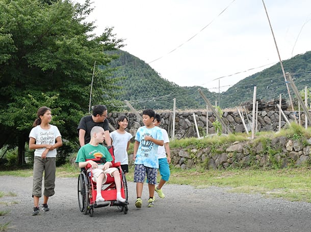 甲府市立中道南小学校との交流